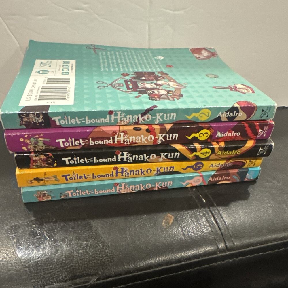 Toilet-Bound Hanako-kun Manga Volumes 2-6 Complete 5 Book Lot AidaIro